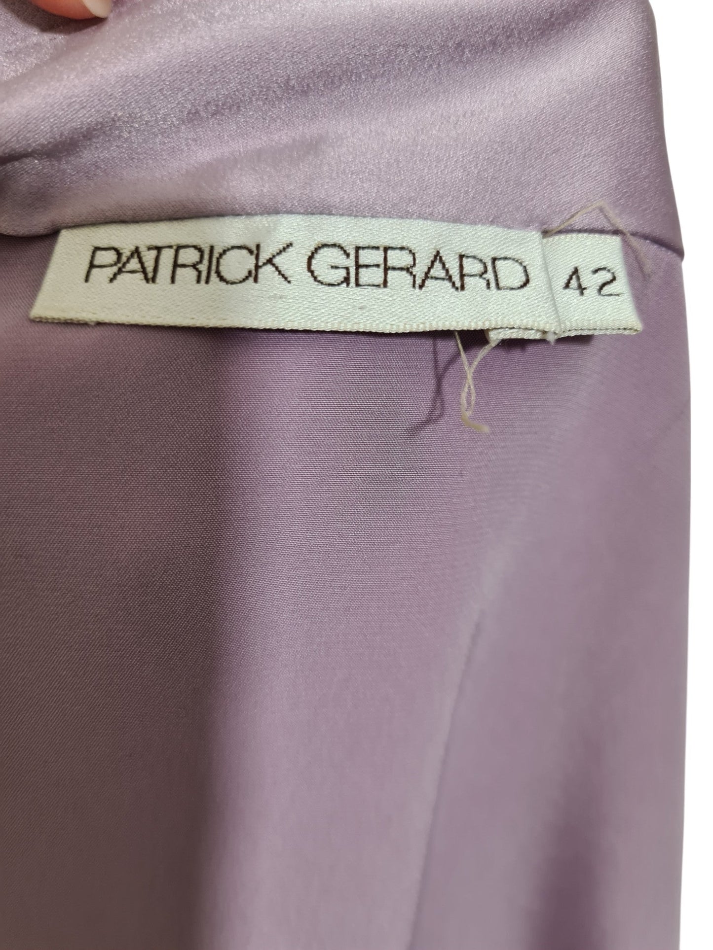 Chemisier mauve satiné des années 80-90 Aucun fournisseur