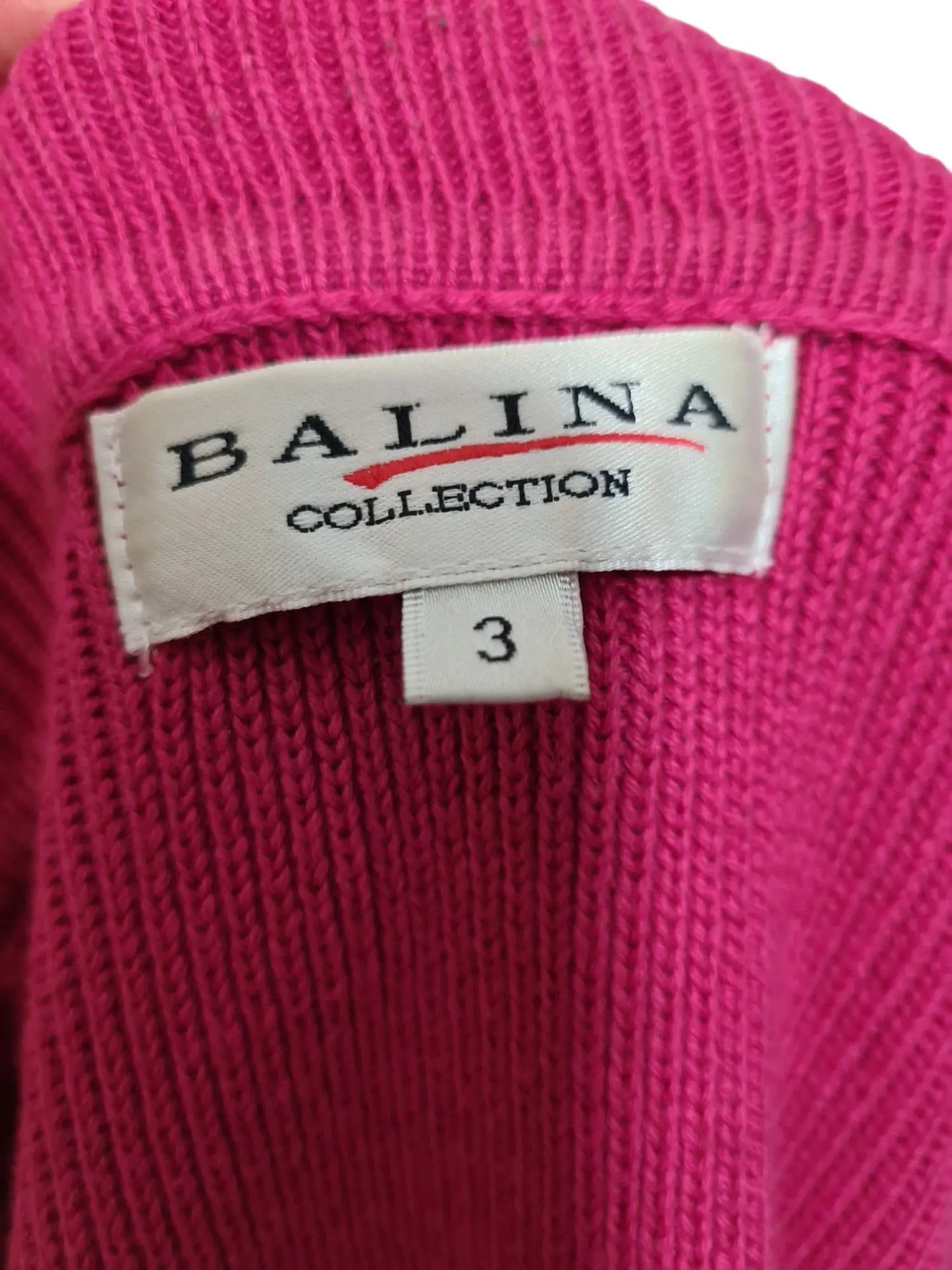 Cardigan rose en coton des années 90-2000 EMMAUS