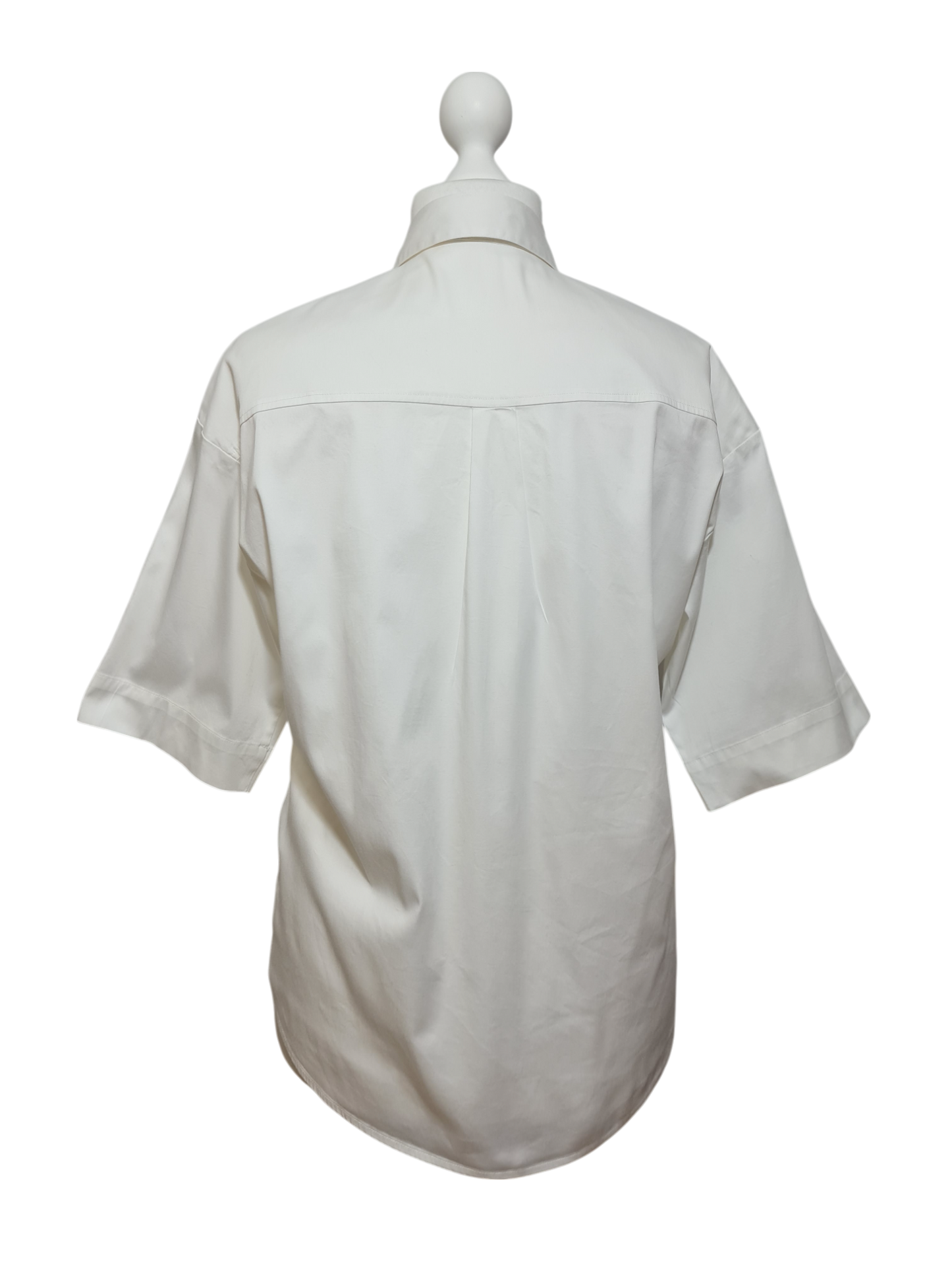 Chemise blanche manches courtes Peter Hahn des années 2000-2010 Aucun fournisseur