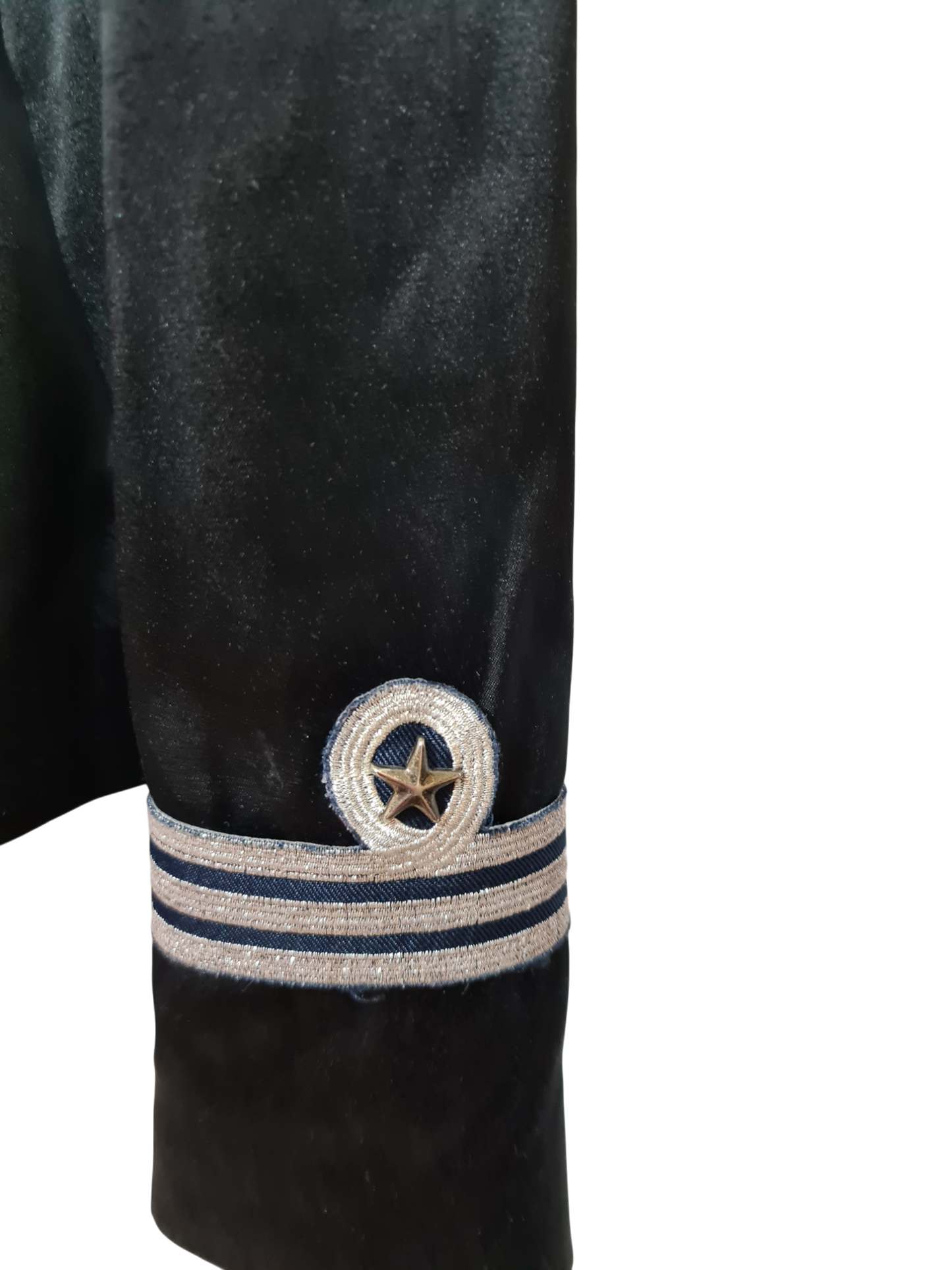 Blazer noir satiné Maxime Paris femme soirée chic made in France des années 2000 ZXSBN6DD3VZBGSY