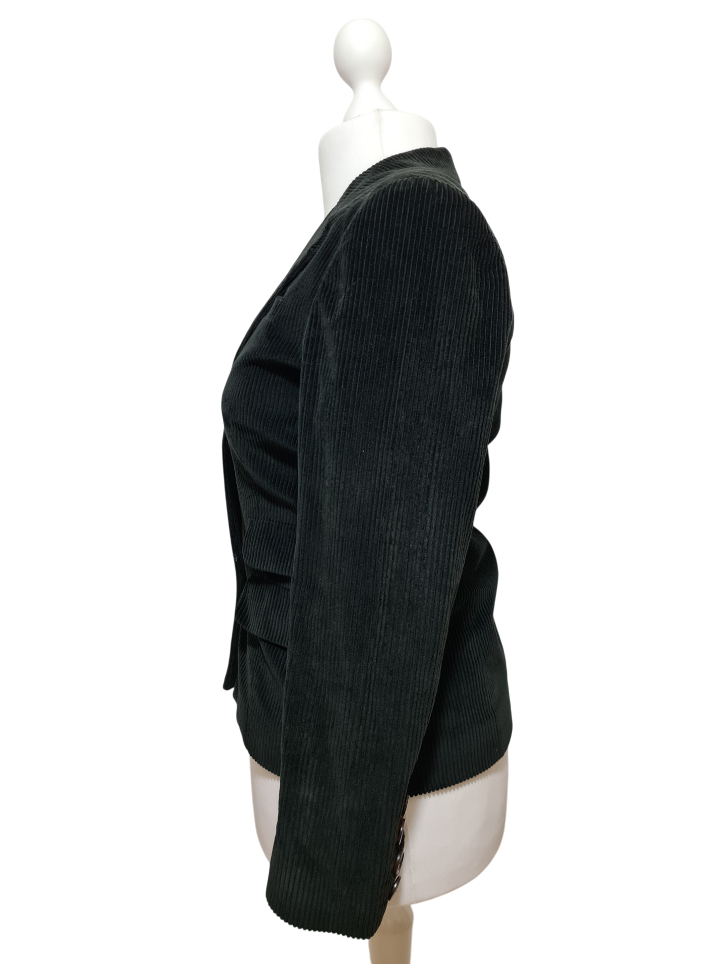 Veste velours côtelé noire Figaret Paris femme rétro chic des années 2000 ZXSBN6DD3VZBGSY