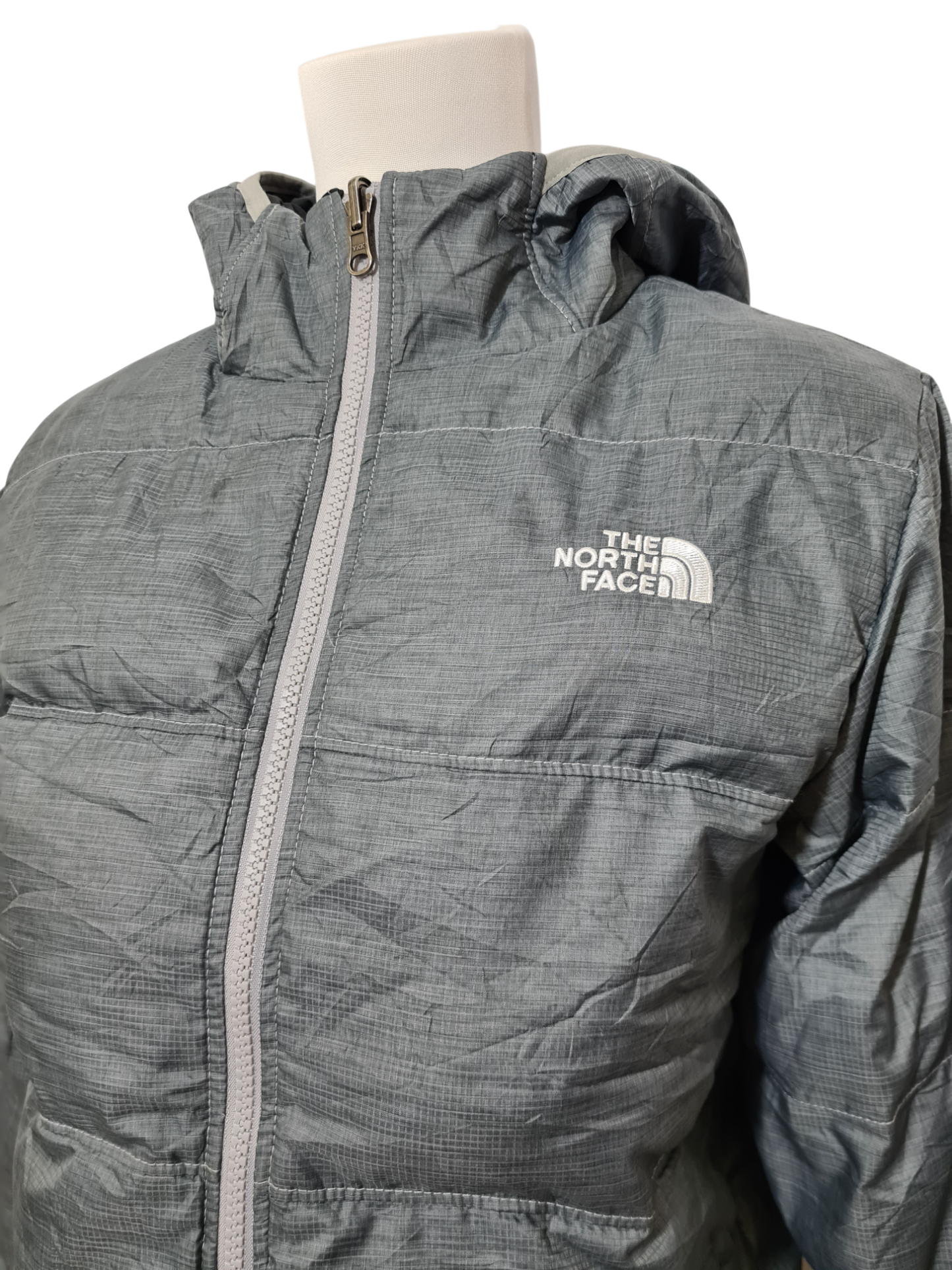 Doudoune réversible The North Face – noir/gris années 2000-2010 KZ Wholesale