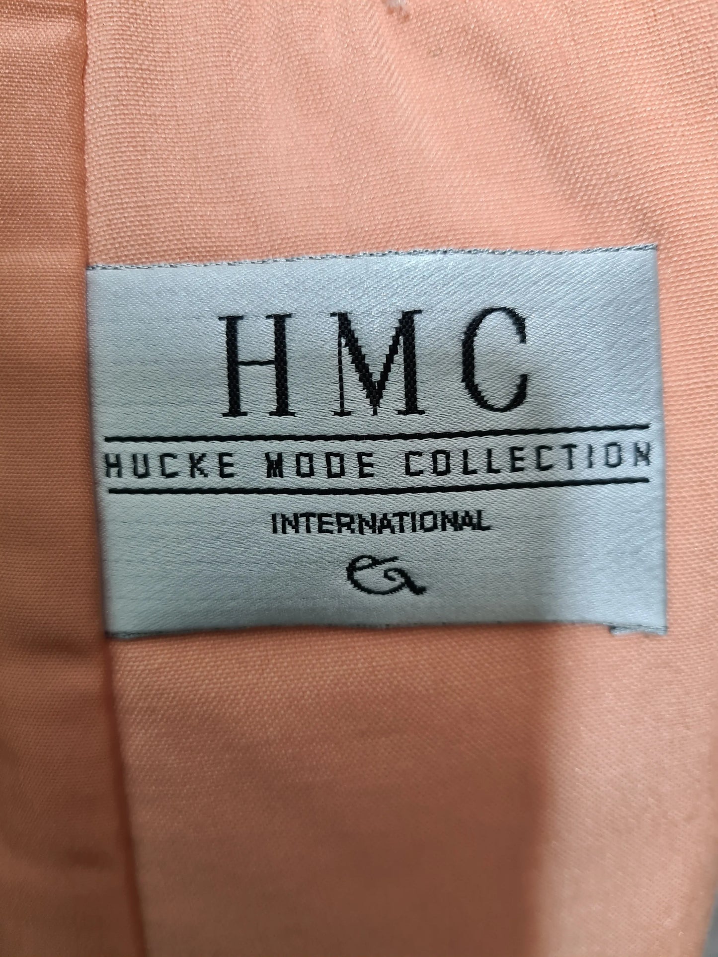 Blazer oversize pêche avec épaulettes des années 80-90 EMMAUS