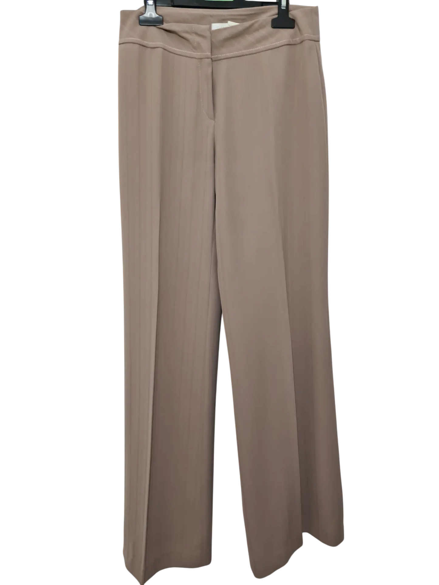 Tailleur veste et pantalon fluide taupe rosé des années 90-2000 EMMAUS