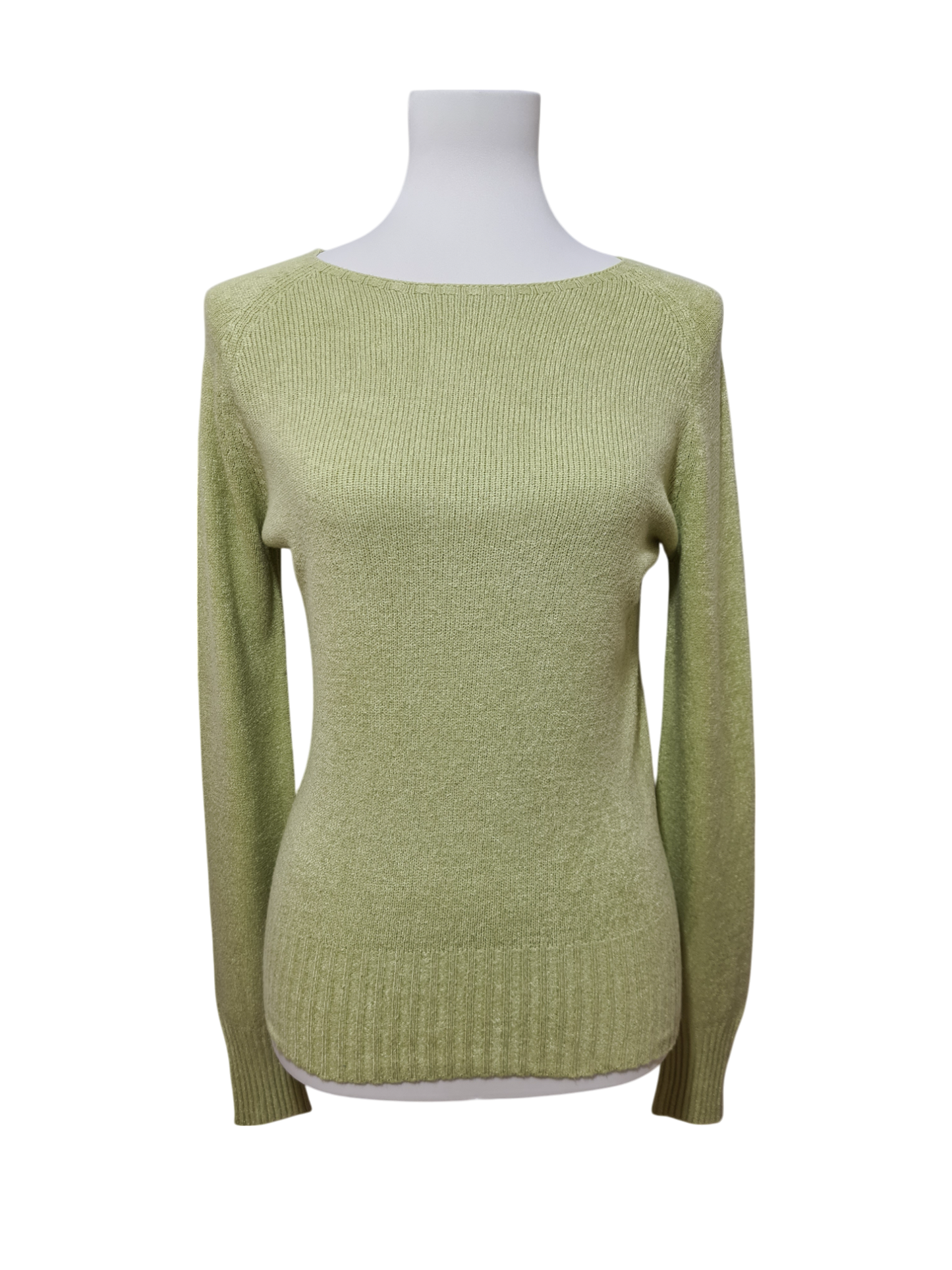 Pull moulant vert pastel Burton des années 90-2000 EMMAUS