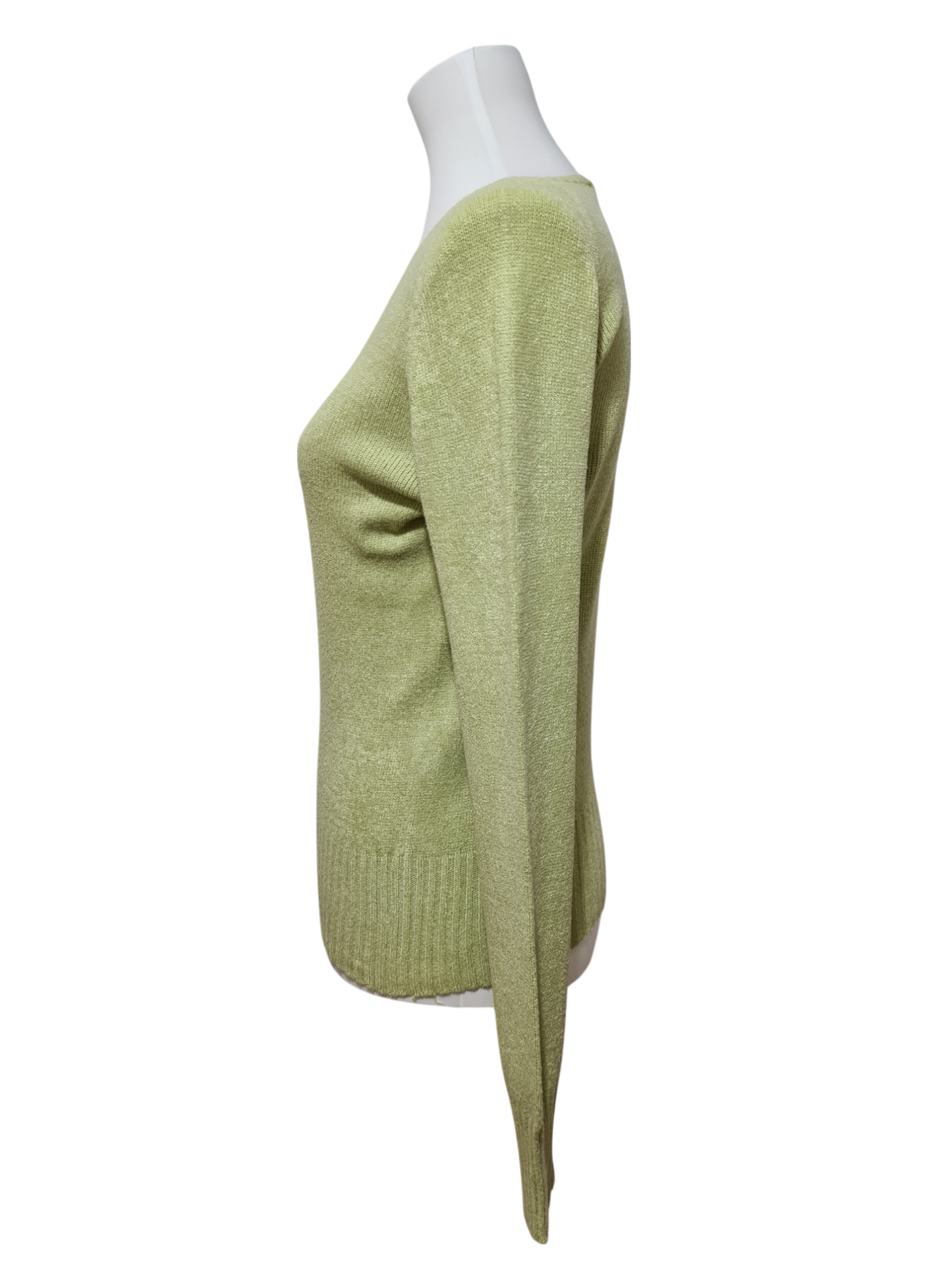 Pull moulant vert pastel Burton des années 90-2000 EMMAUS