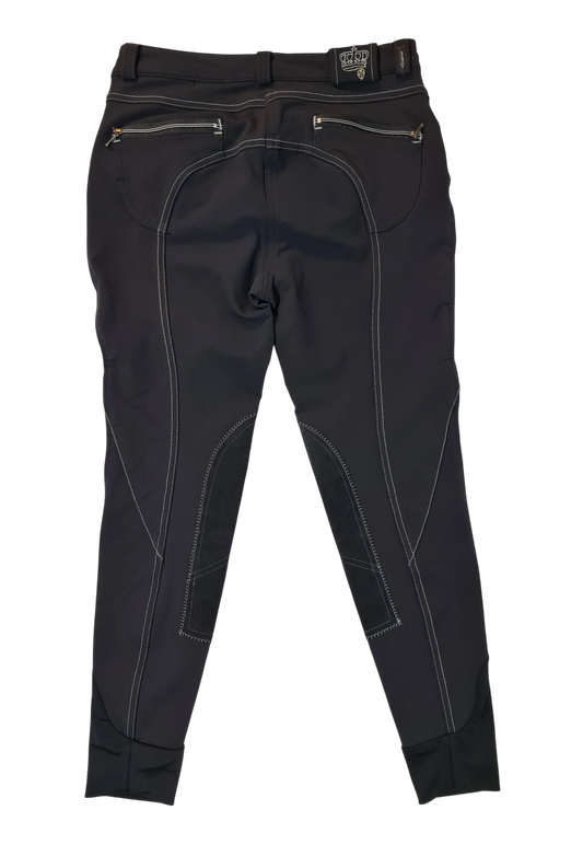 Pantalon équitation Fouganza noir T36 femme stretch Decathlon