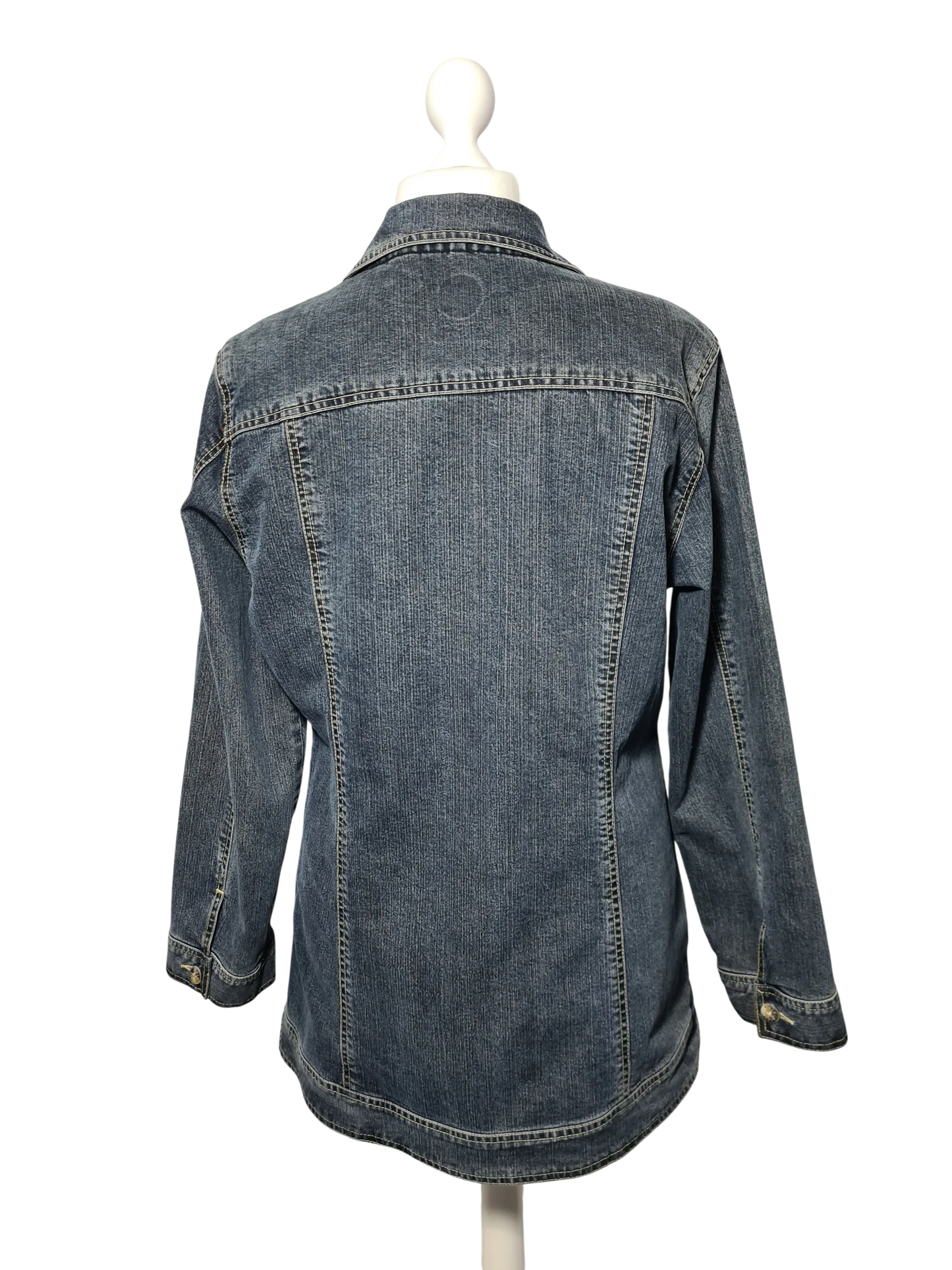 Veste longue jean Aigle denim vintage