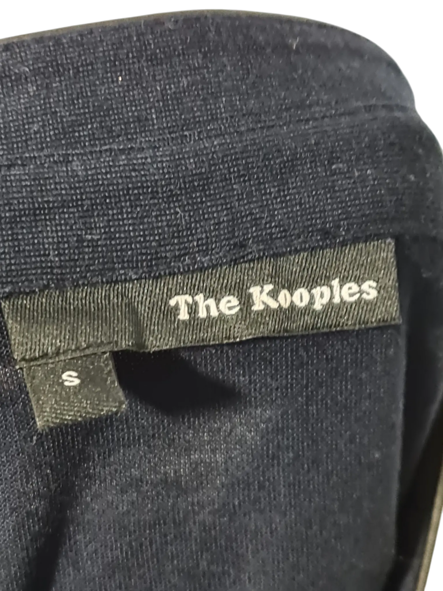 Pull fin The Kooples col cuir agneau