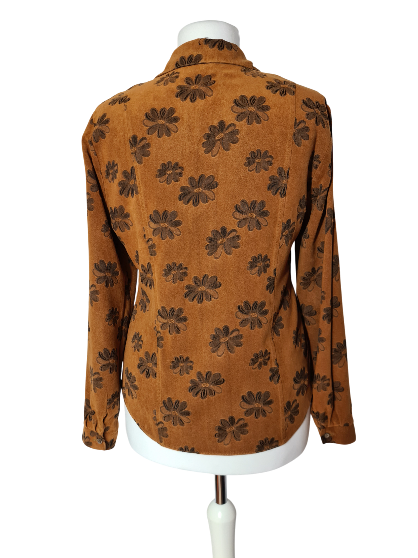Chemise à fleurs femme C&A vintage des années 70/80 EMMAUS