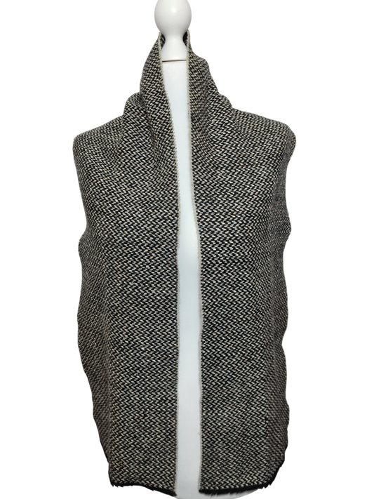 Écharpe irlandaise John Molloy unisexe en laine de Donegal des années 80-90 EMMAUS