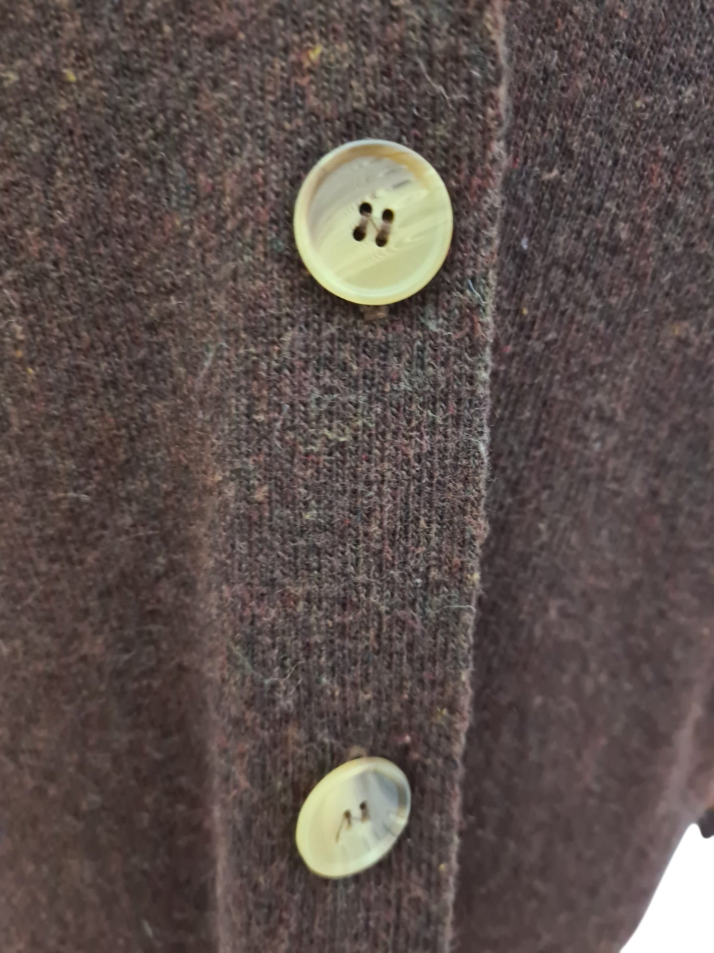 Gilet long femme style montagnard des années 80-90 EMMAUS