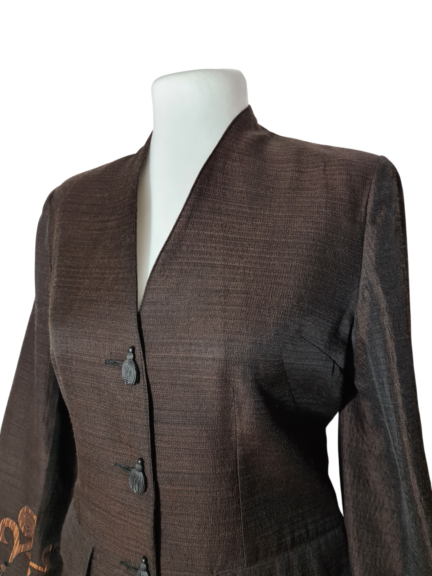 Manteau femme vintage de mi-saison Nathalie Chaize des années 80/90 Aucun fournisseur