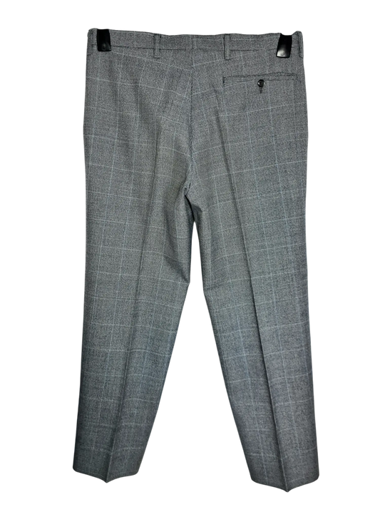 Pantalon homme gris à carreaux vintage des années 60-70 ZXSBN6DD3VZBGSY