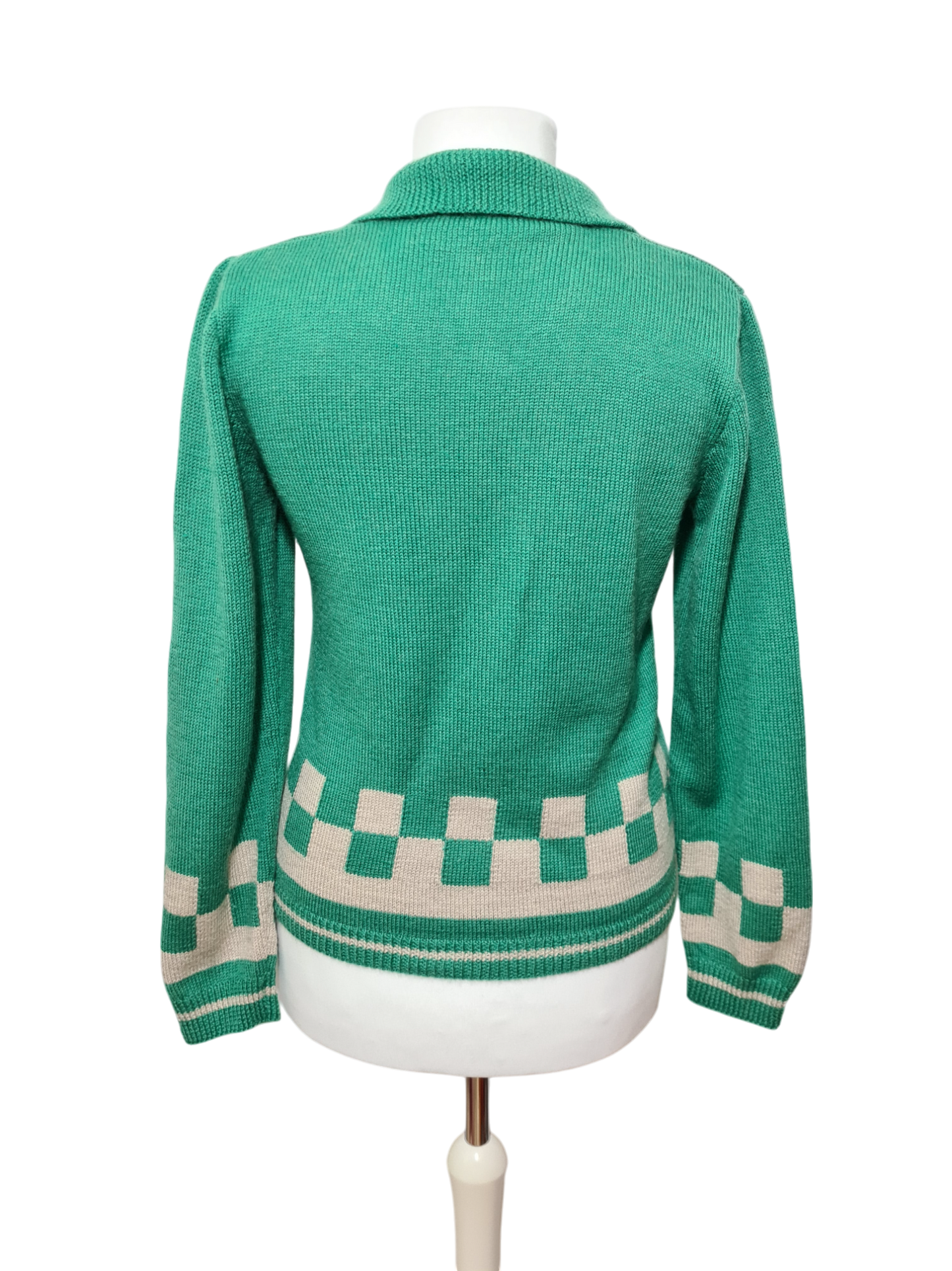 Pull femme style rétro ski des années 70-80 EMMAUS
