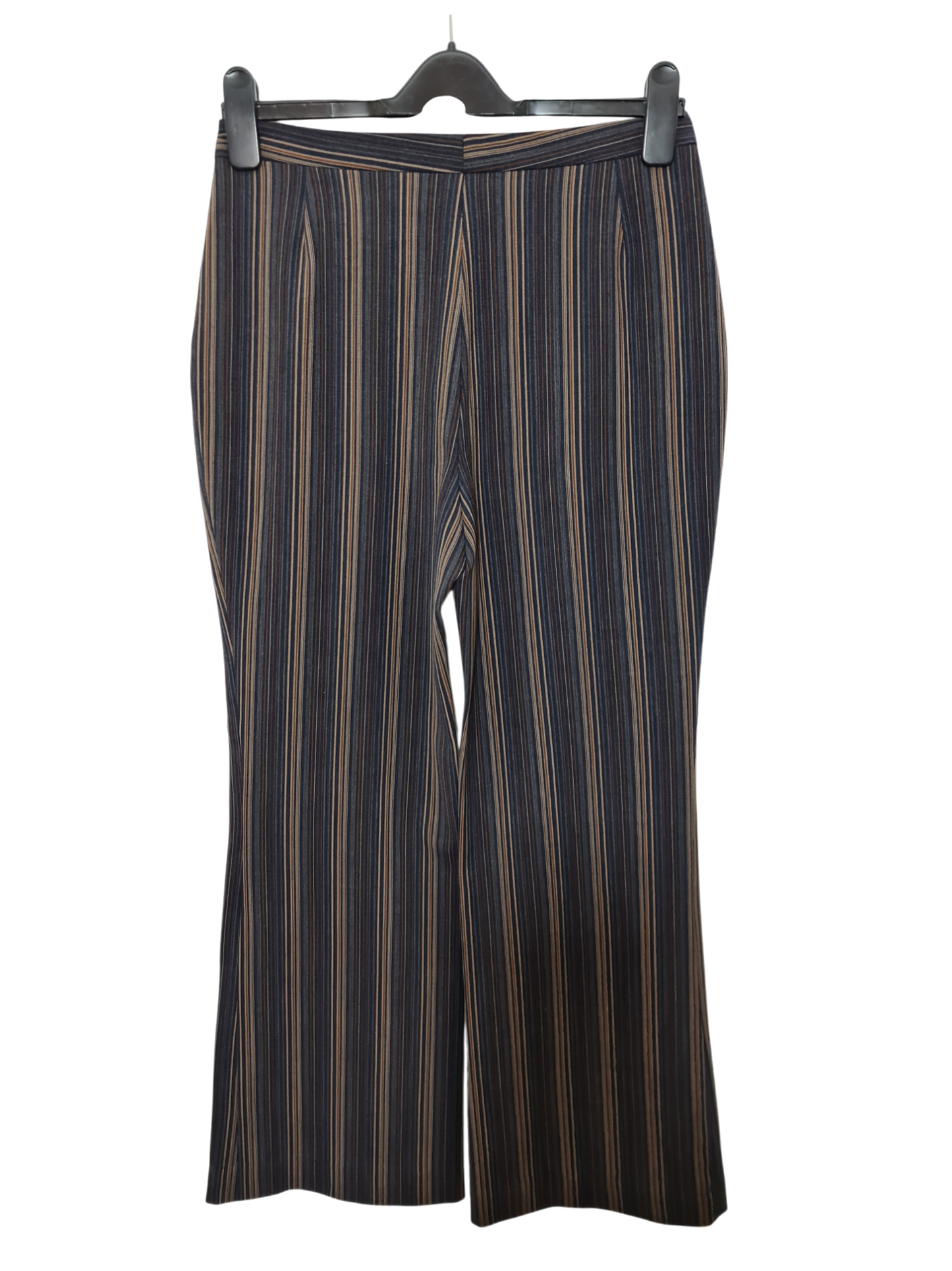 Tailleur à rayures pantalon + veste Caroll des années 90-2000 EMMAUS