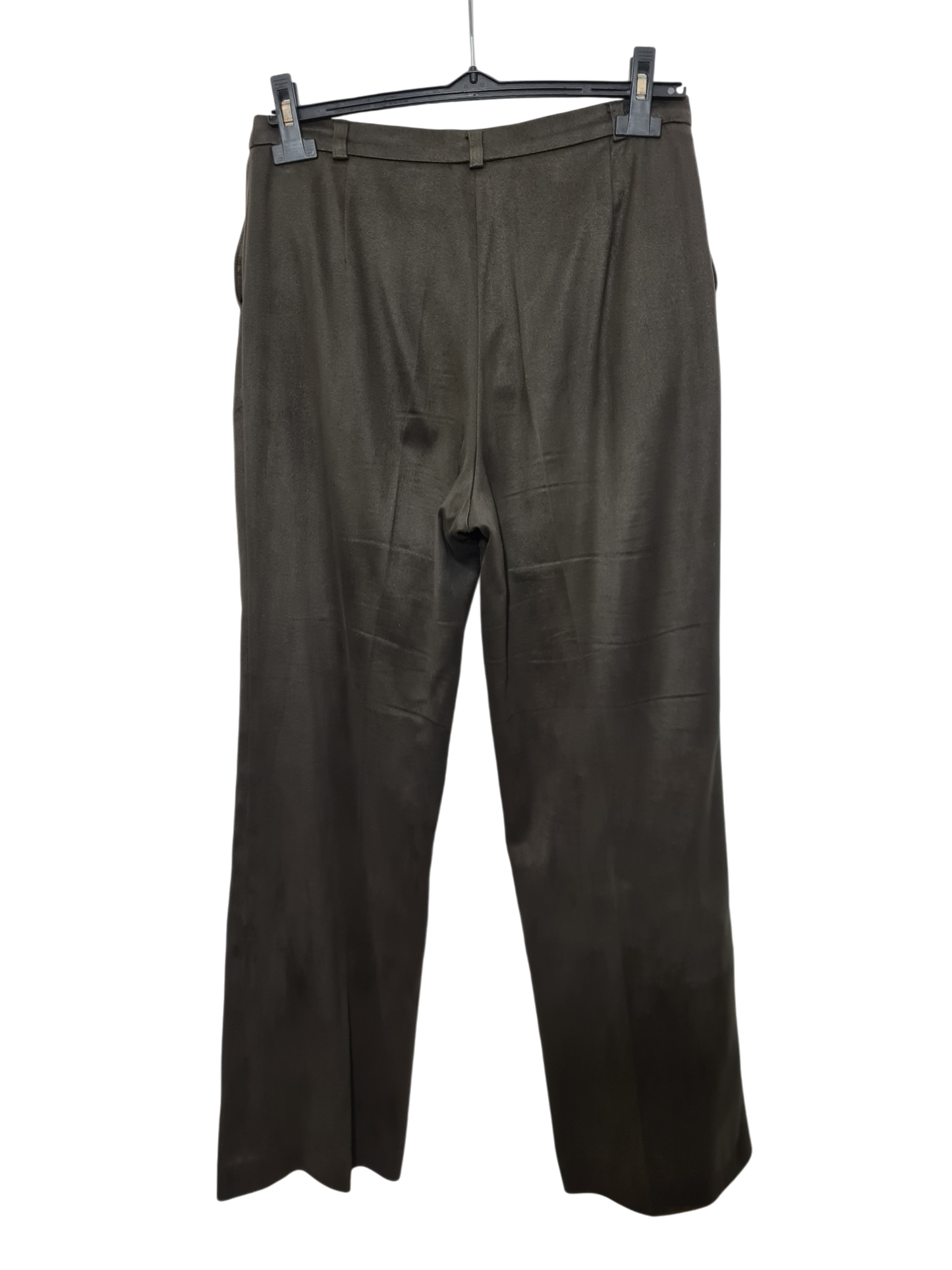 Tailleur marron pantalon + veste Weill des années 90-2000 EMMAUS