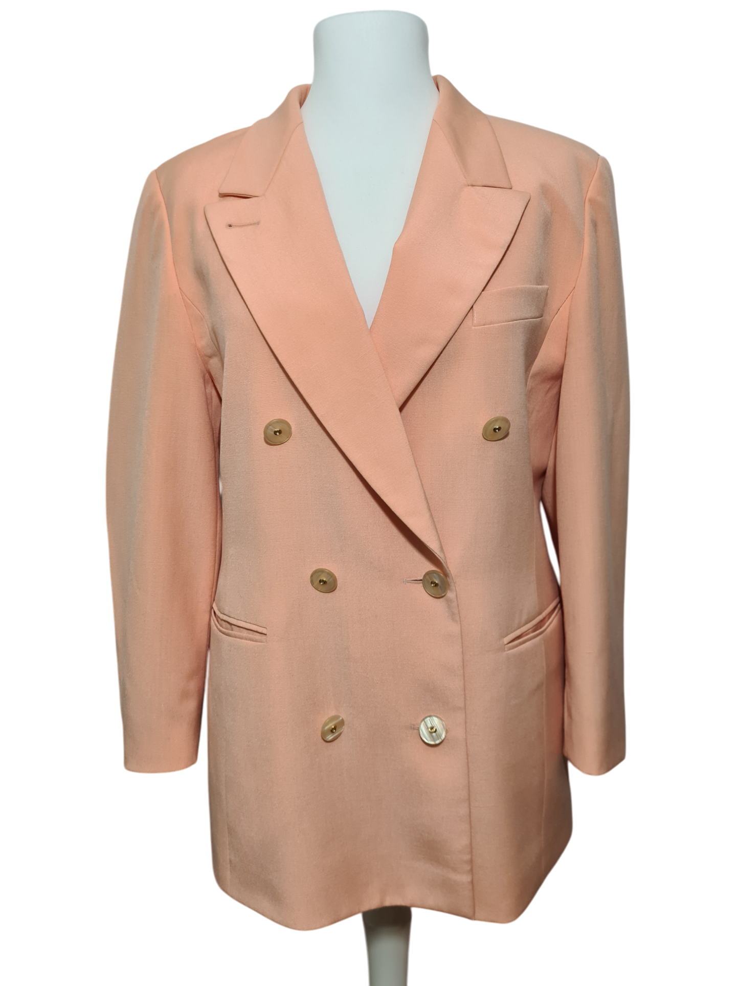 Blazer pêche coupe oversize avec épaulettes des années 80-90 EMMAUS