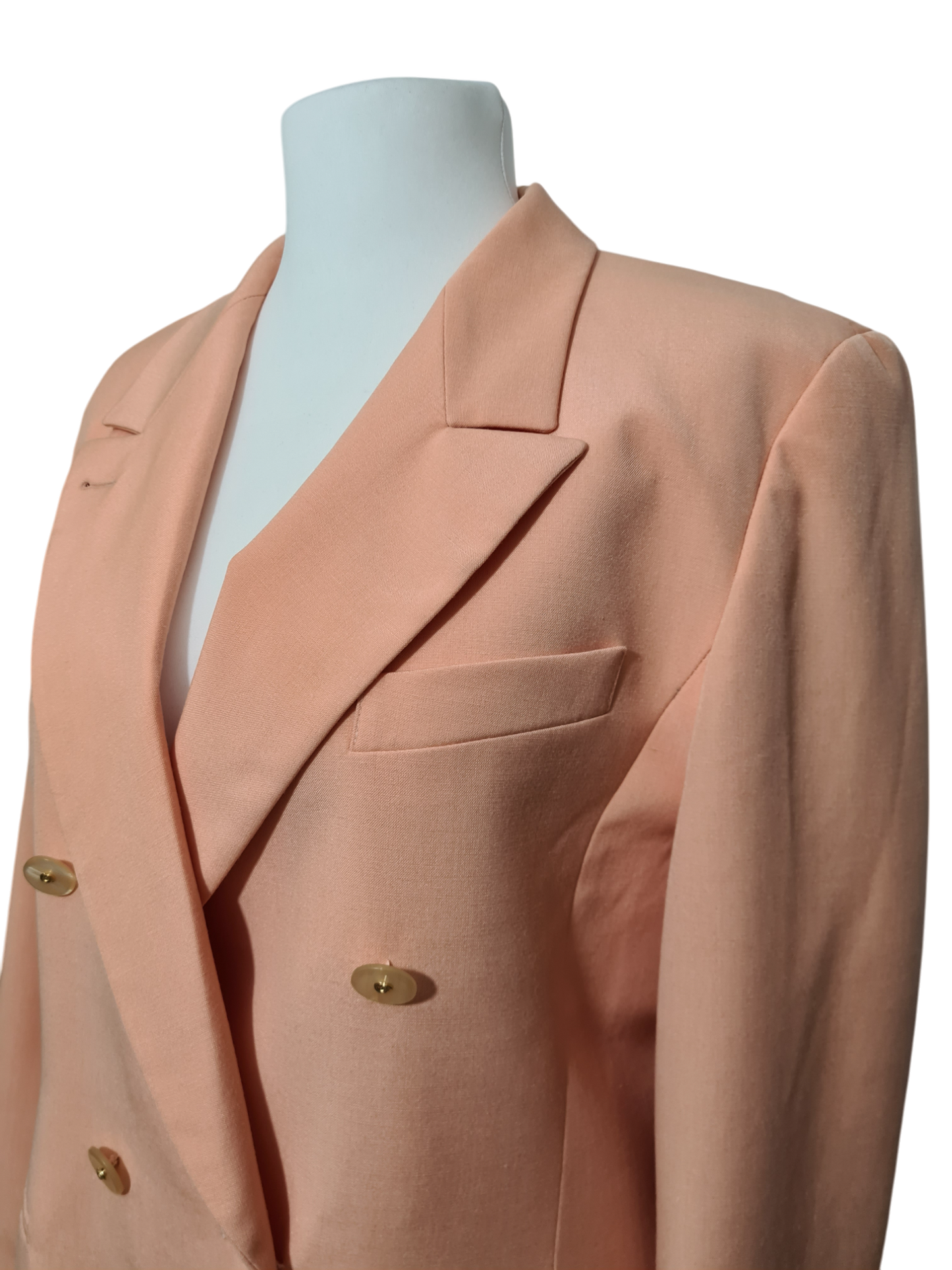 Blazer pêche coupe oversize avec épaulettes des années 80-90 EMMAUS