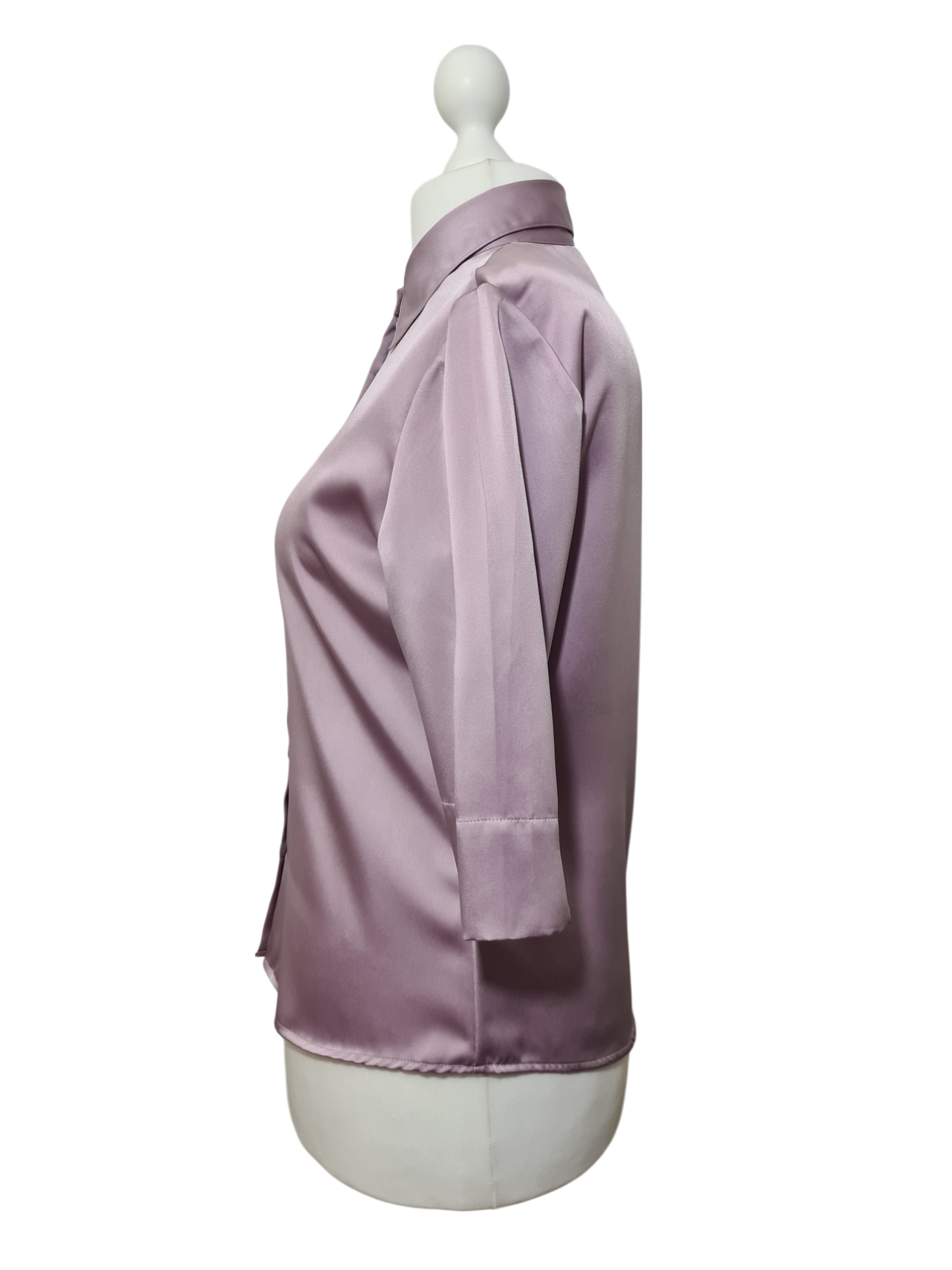 Chemisier mauve satiné des années 80-90 Aucun fournisseur