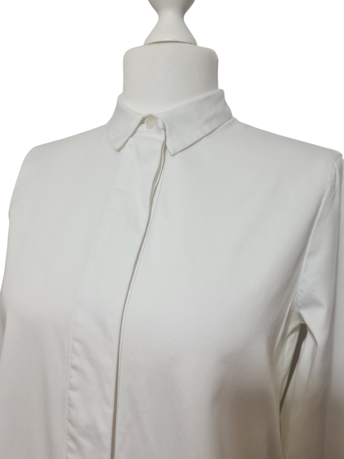 Chemise blanche Day Like basique coton stretch des années 2000-2010 Aucun fournisseur