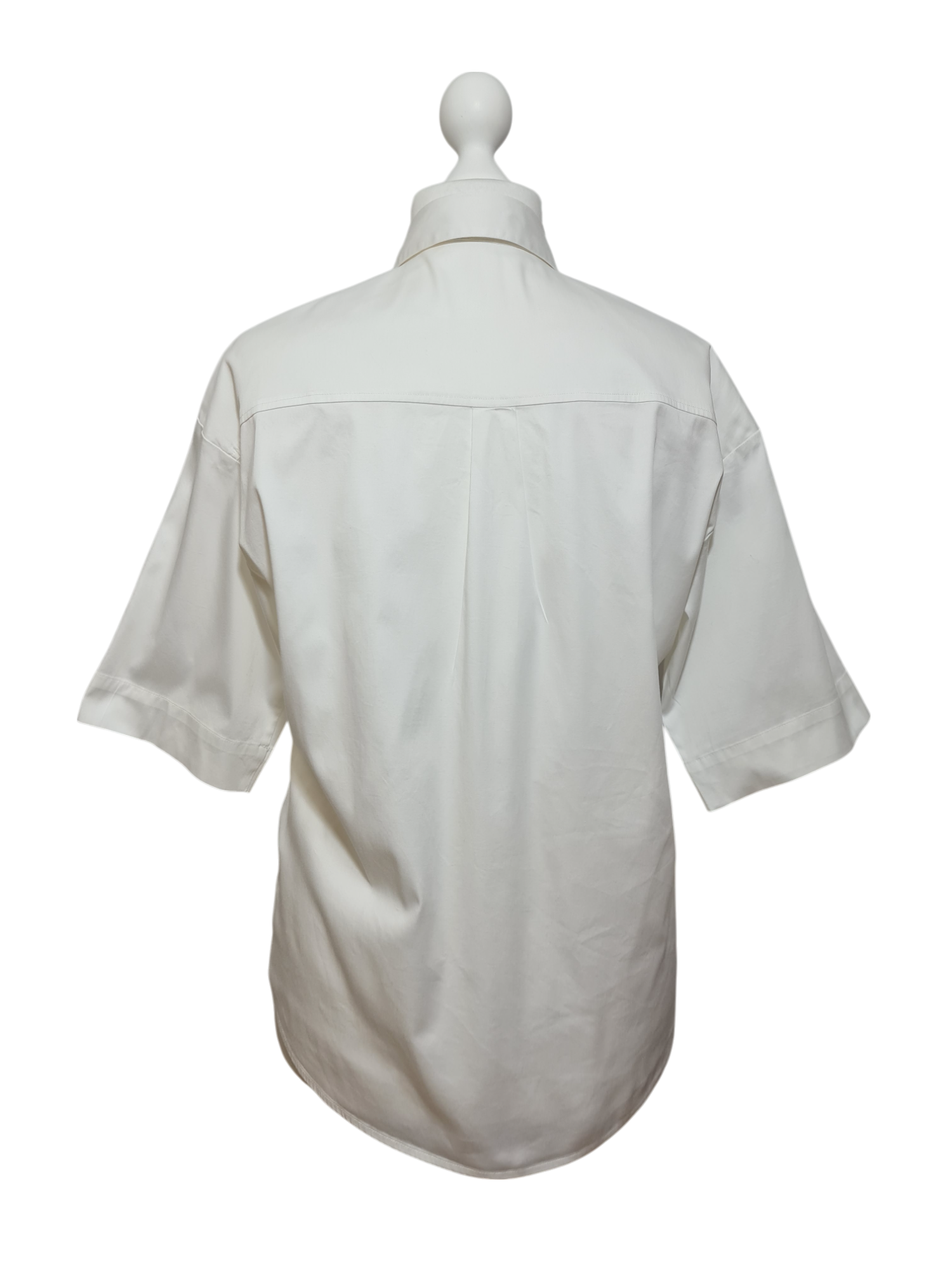 Chemise blanche manches courtes Peter Hahn des années 2000-2010 Aucun fournisseur