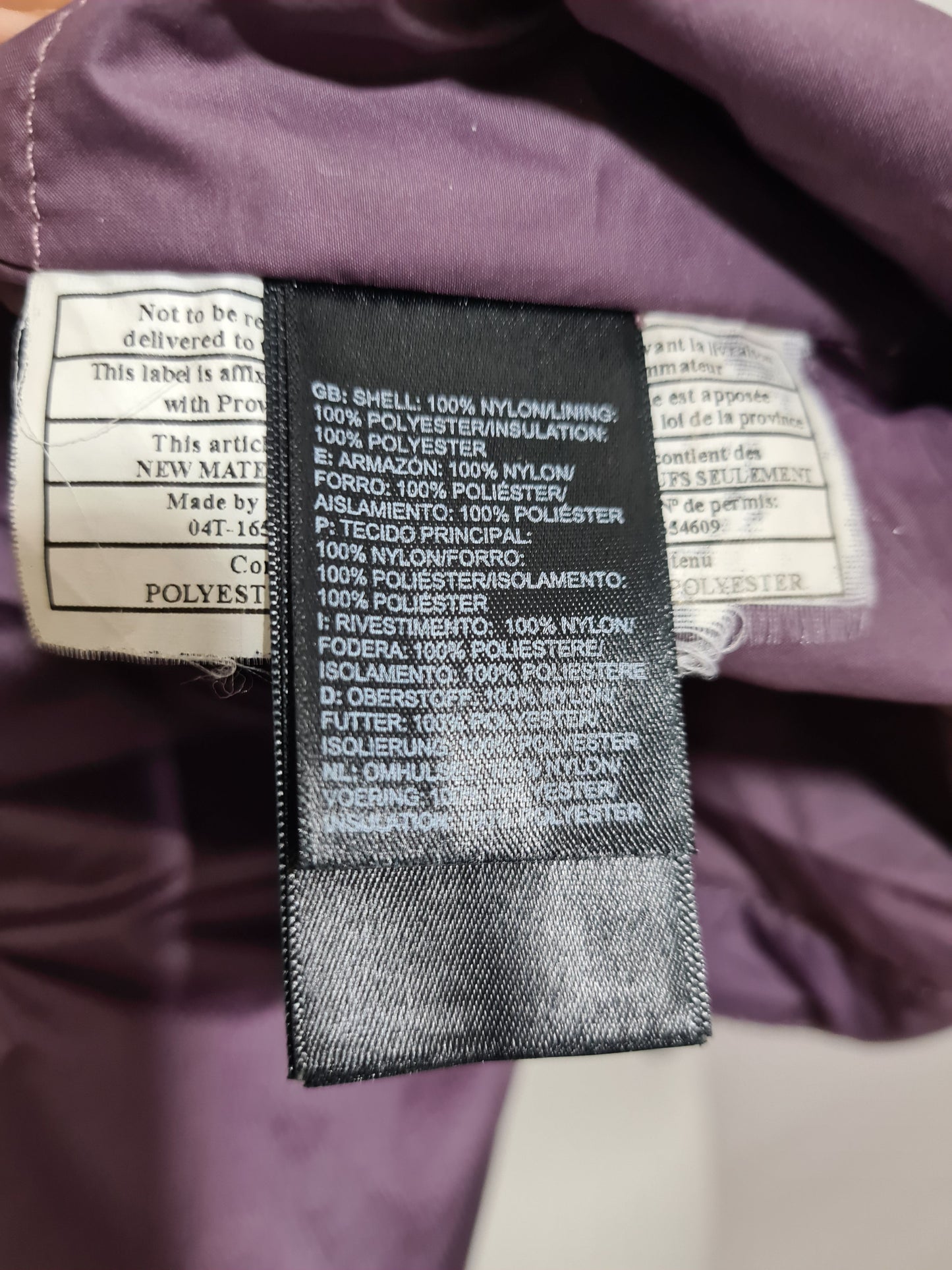 Doudoune The North Face femme violette des années 2010 KZ Wholesale