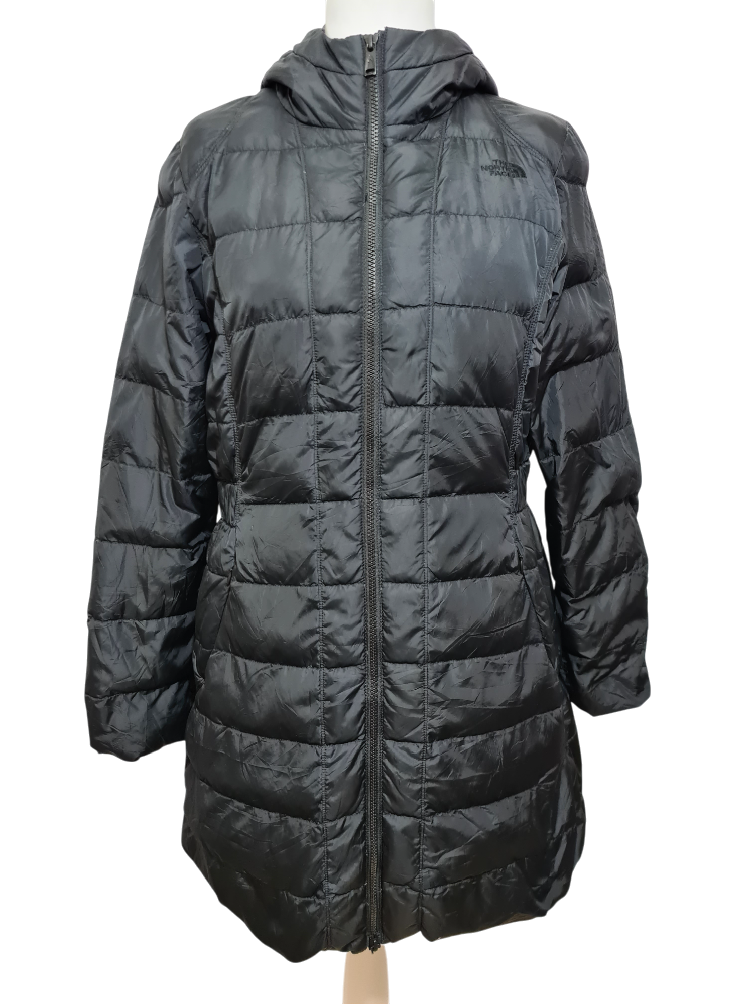 Doudoune longue noire The North Face femme duvet 550 des années 2010 KZ Wholesale