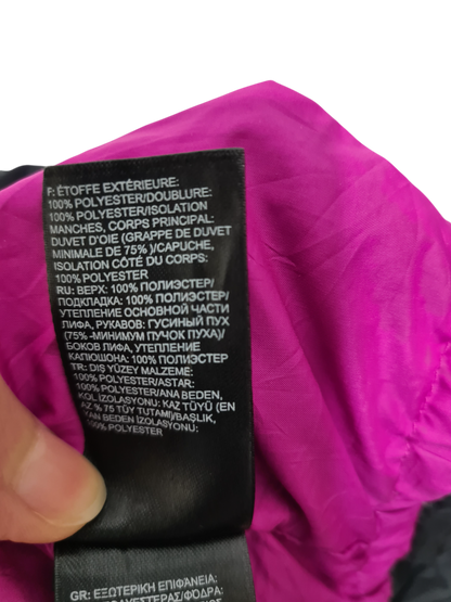 Doudoune longue noire The North Face femme duvet 550 des années 2010 KZ Wholesale