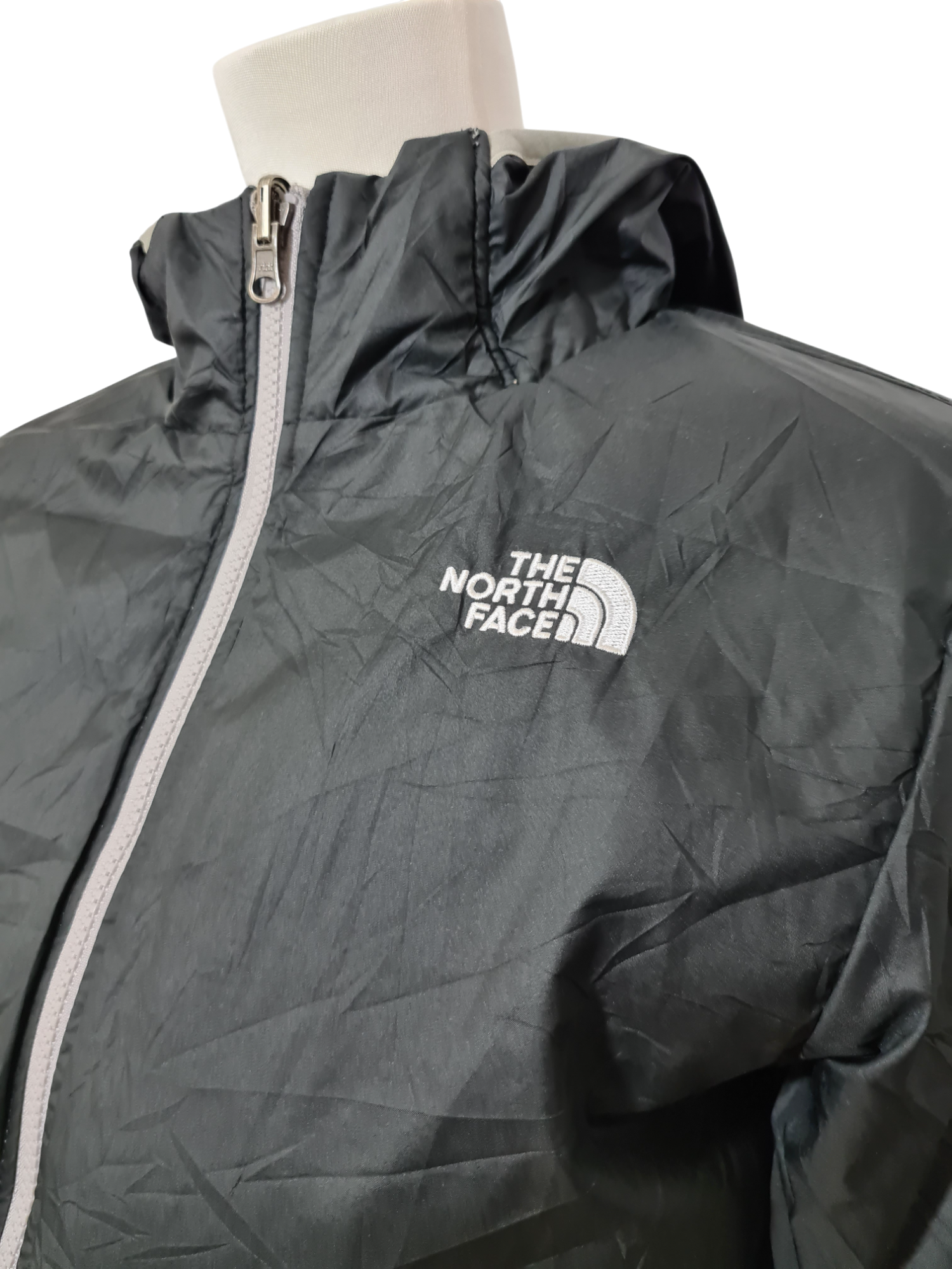 Doudoune réversible The North Face – noir/gris années 2000-2010 KZ Wholesale