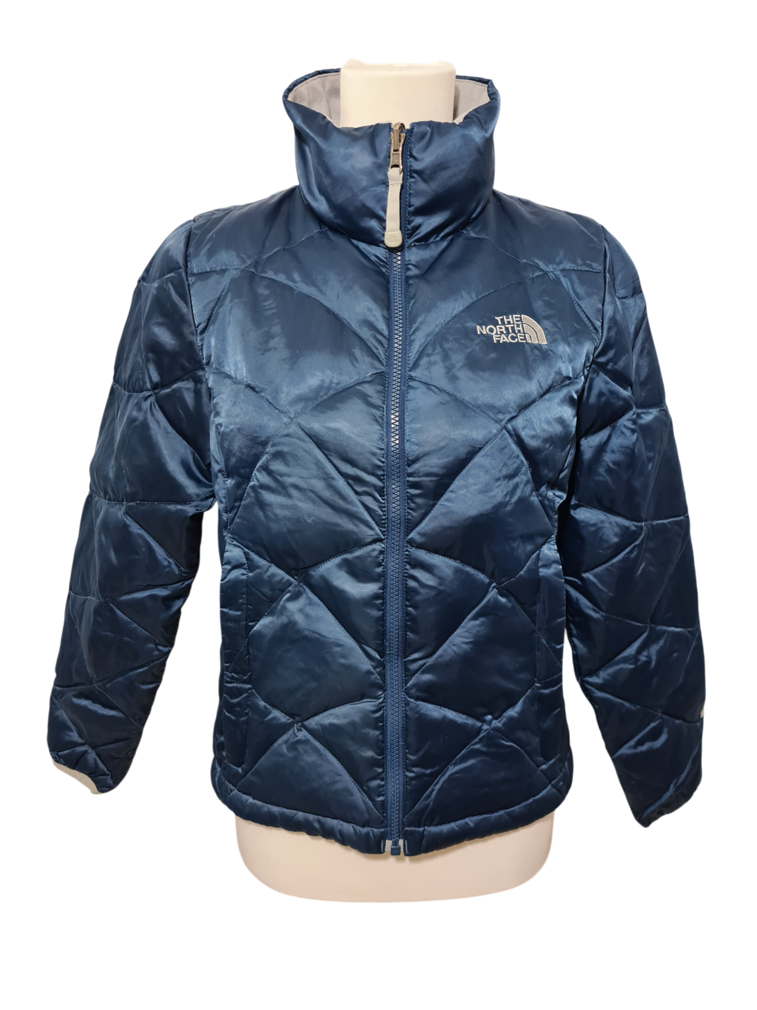 Doudoune The North Face femme XS bleu nuit duvet 550 des années 2010 KZ Wholesale