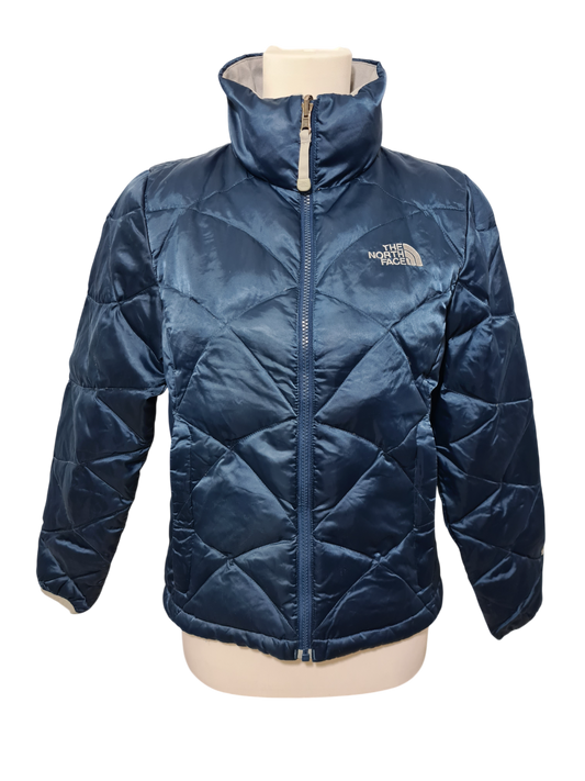 Doudoune The North Face femme XS bleu nuit duvet 550 des années 2010 KZ Wholesale