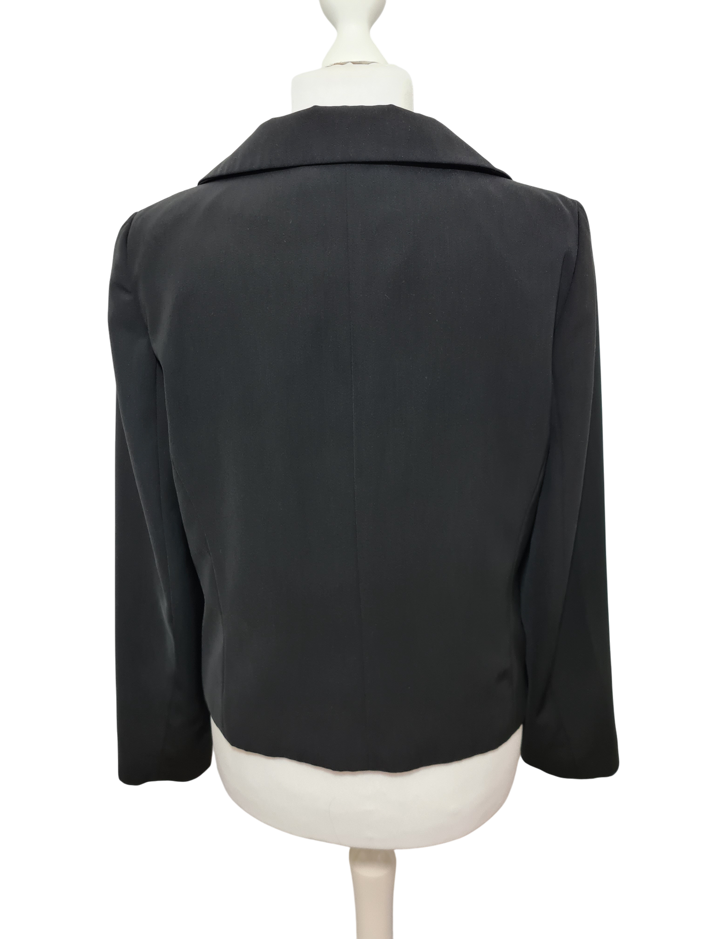 Veste femme noire Chassé Croisé T.44 polyester des années 90-2000