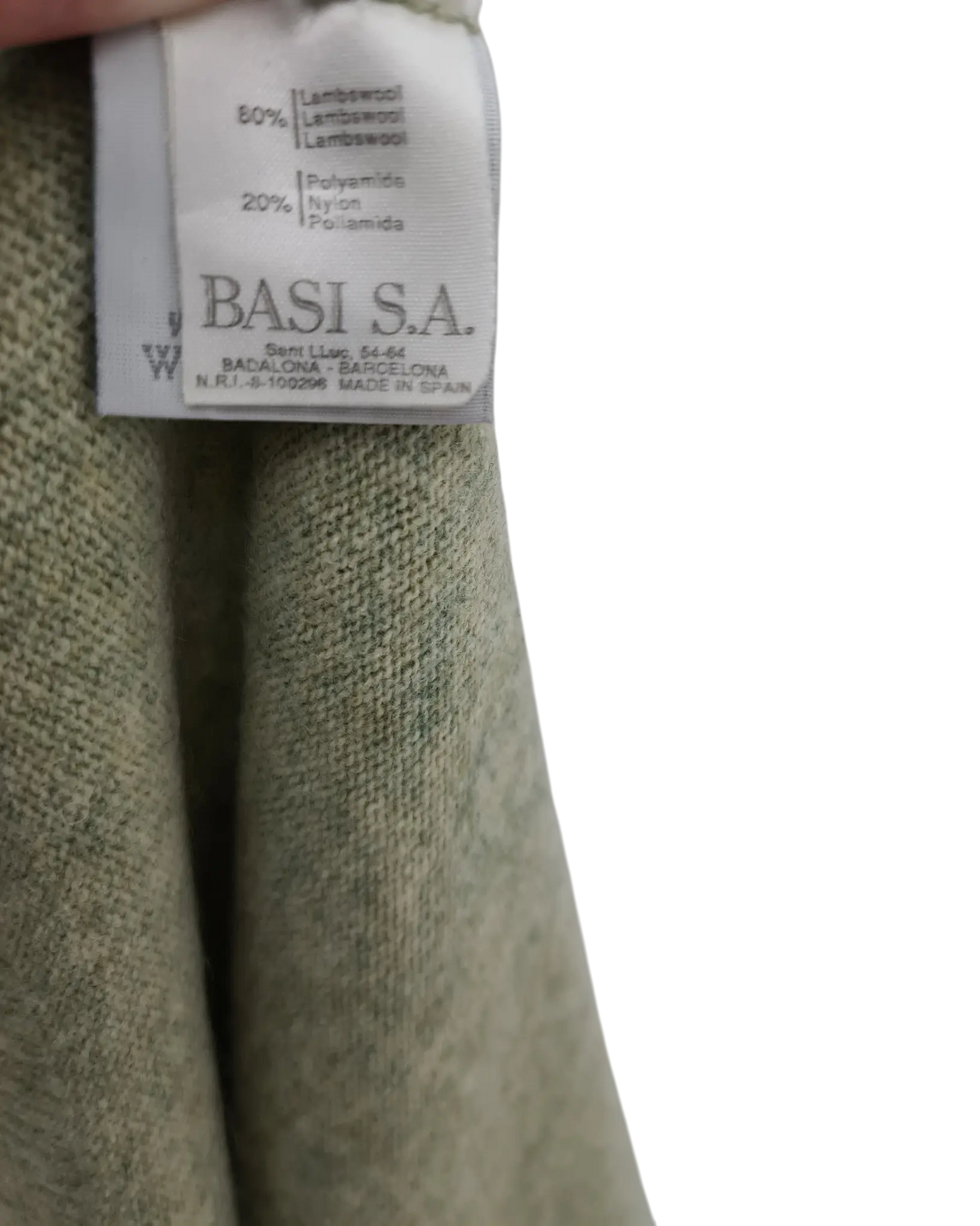 Pull col V Lacoste femme laine d’agneau T.40 (vintage made in Spain) Aucun fournisseur