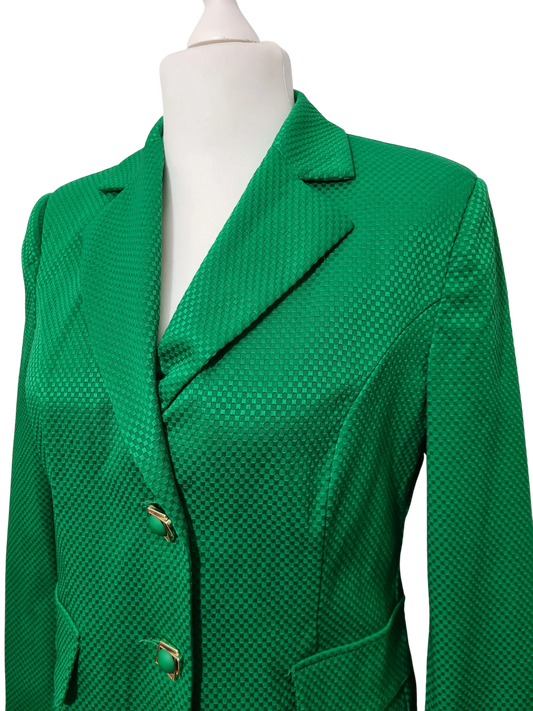Blazer vert Made in Italy Ladies Collection vintage T.44