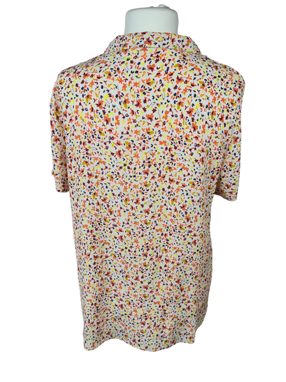 Chemise femme vintage Damart fleurie viscose