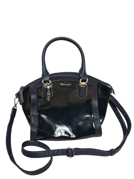 Sac Tamaris bleu marine grand modèle bandoulière