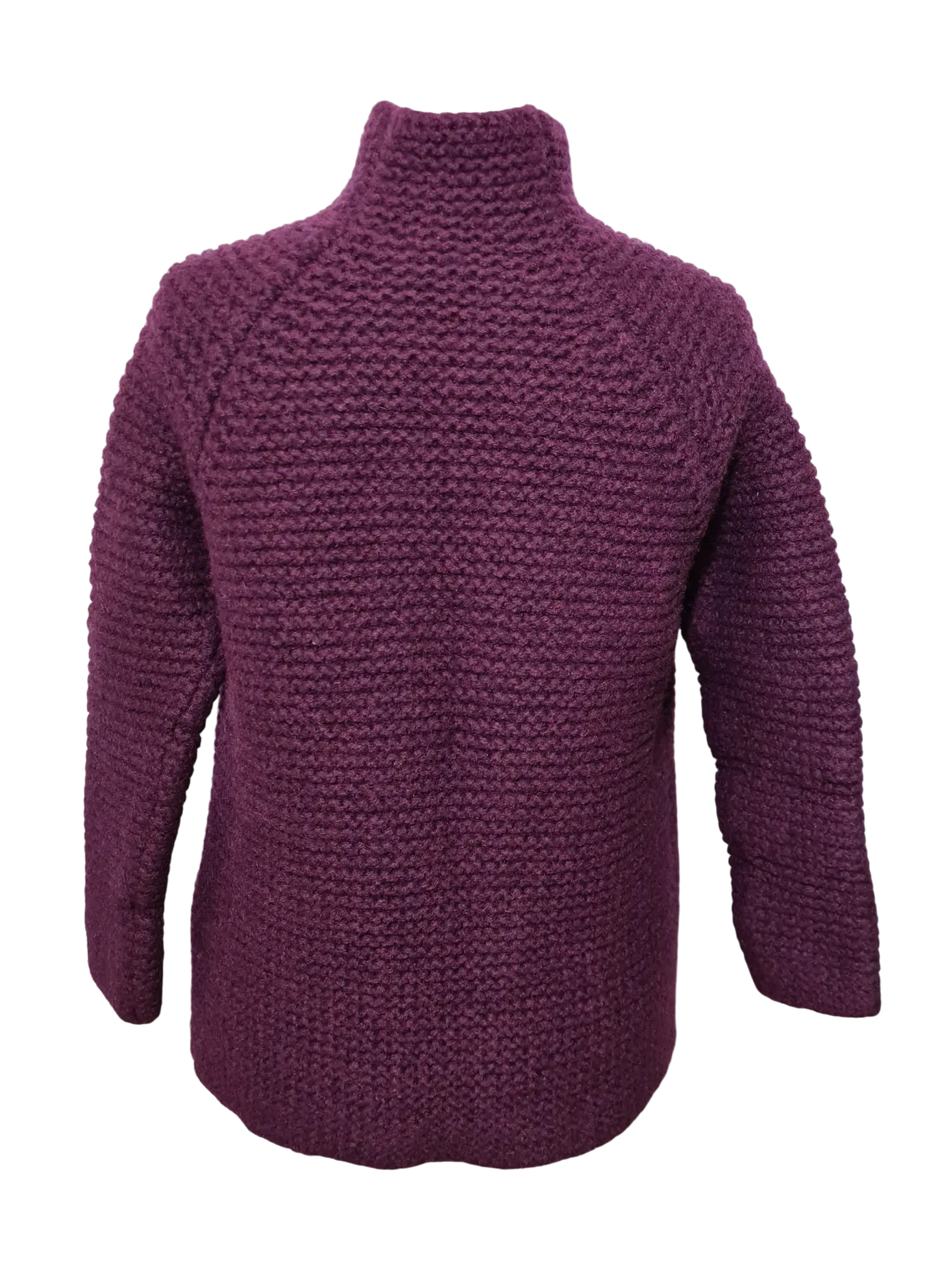 Manteau femme Esprit violet laine mohair taille L EMMAUS
