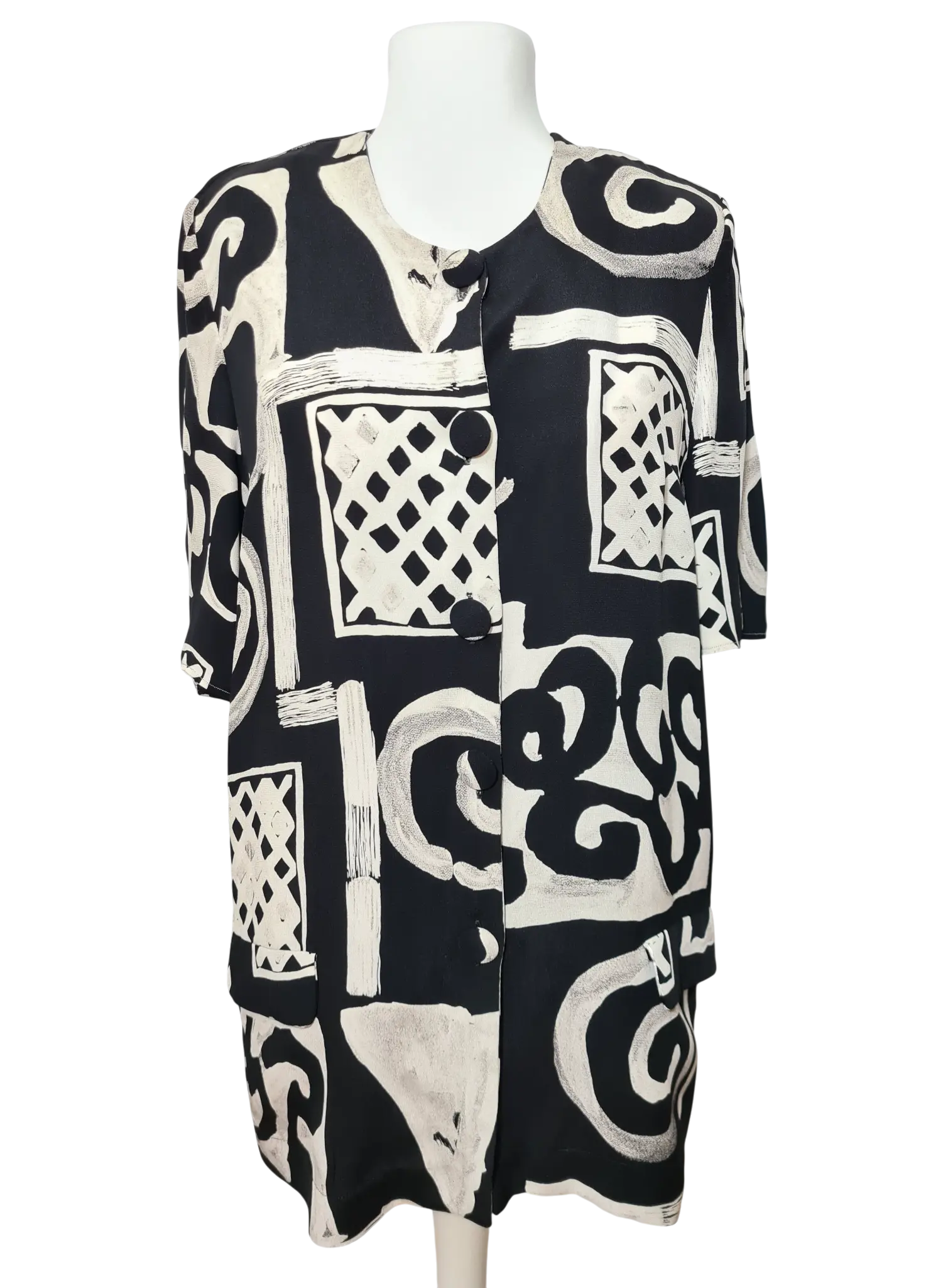 Chemisier ample vintage S and G Paris femme T.44 EMMAUS