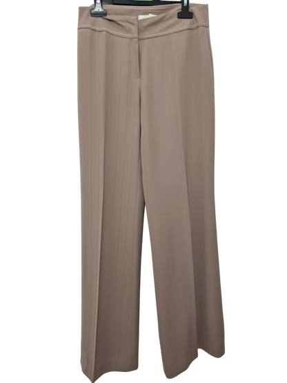 Tailleur veste et pantalon fluide taupe rosé des années 90-2000 EMMAUS