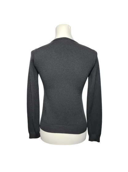 Pull Lacoste laine vierge losanges XS XXS vintage