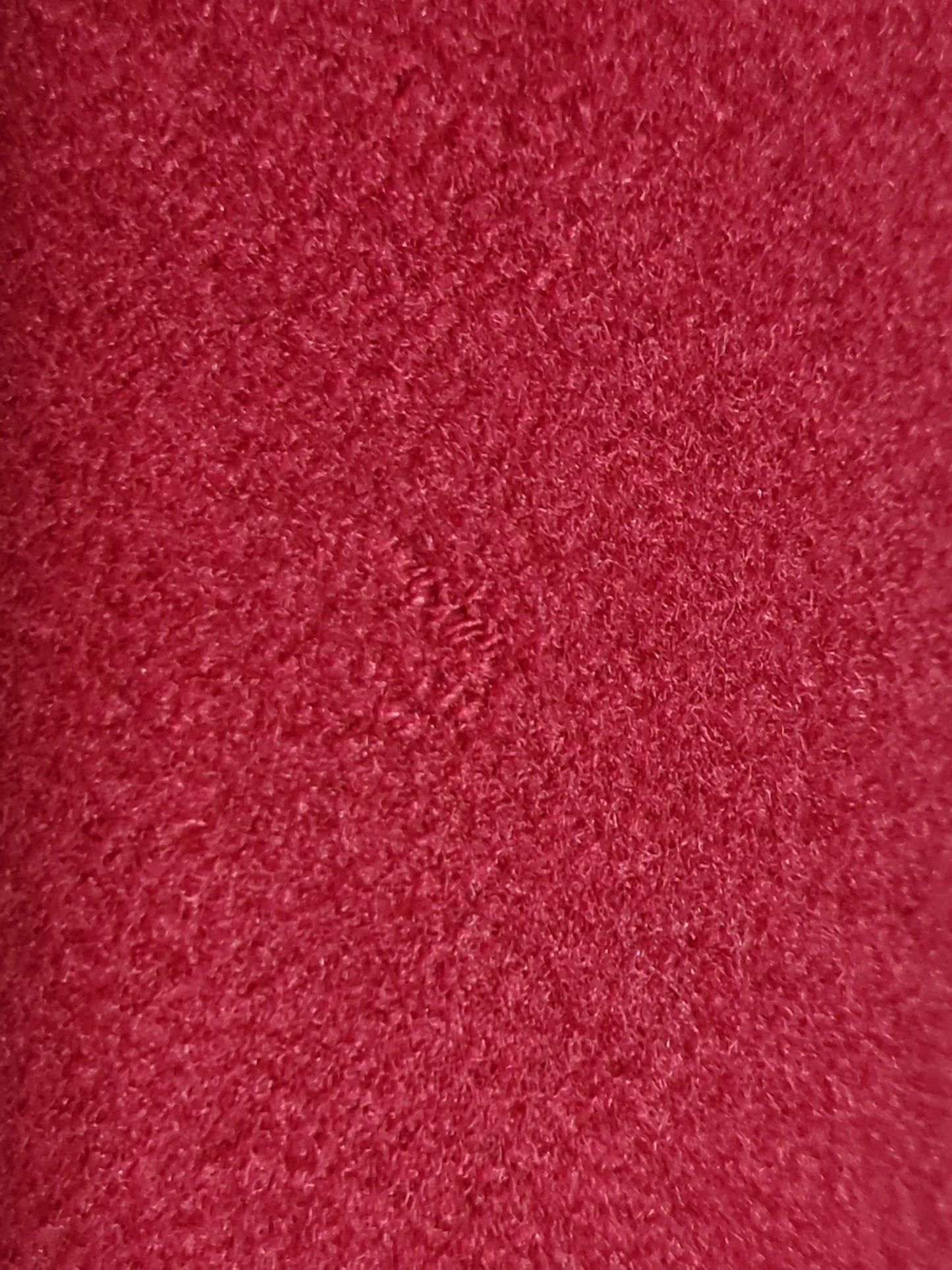 Caban rouge Caroll laine cachemire made in France T44