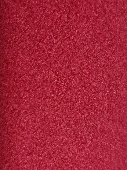 Caban rouge Caroll laine cachemire made in France T44