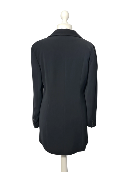 Veste longue noire Symphonie MR made in France T42