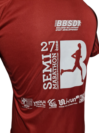 T-shirt Semi Marathon Boulogne Billancourt Bodycross L running