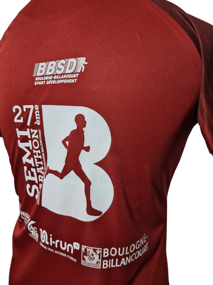 T-shirt Semi Marathon Boulogne Billancourt Bodycross L running