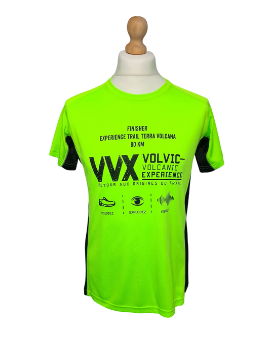 T-shirt trail VVX Volvic Volcanic Experience M running