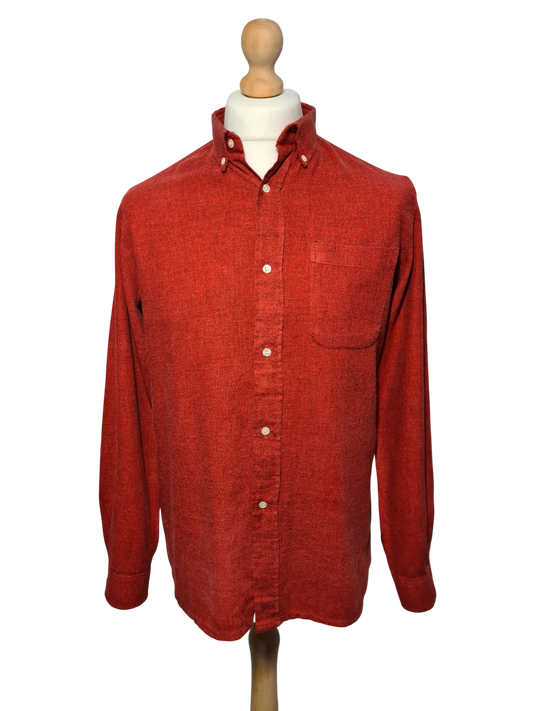 Chemise vintage Playboy Made in France rouge L