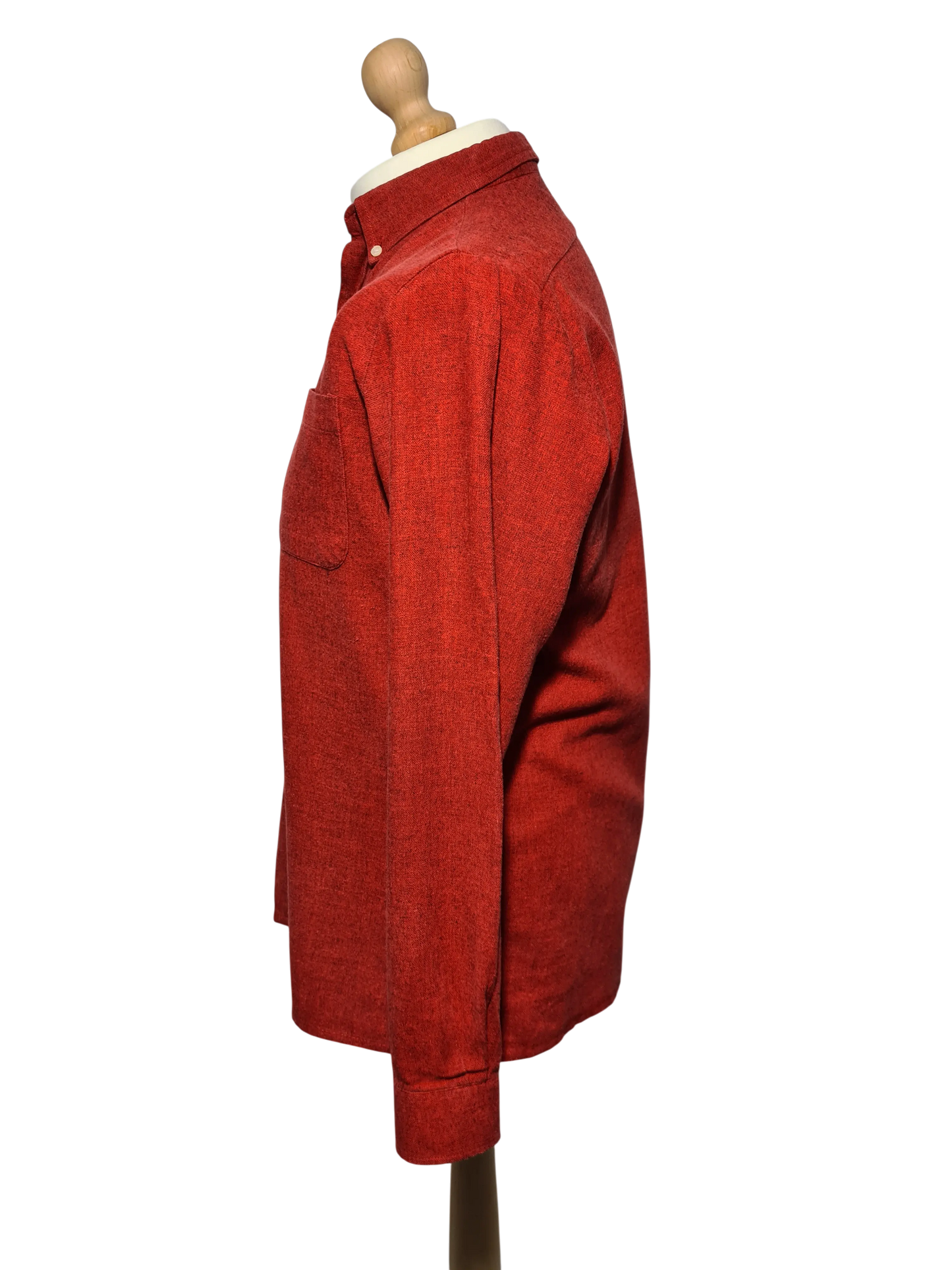 Chemise vintage Playboy Made in France rouge L