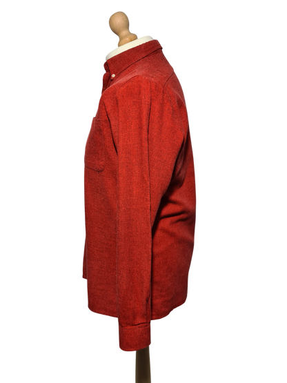 Chemise vintage Playboy Made in France rouge L